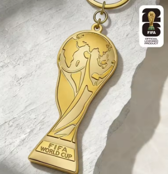 FIFA 2026 Golden Trophy Keychain